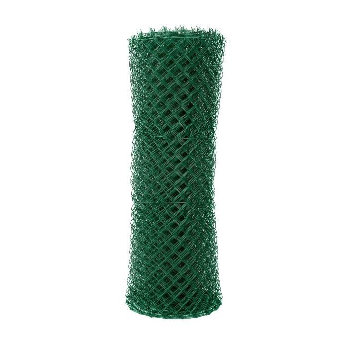 Foto Čtyřhranné pletivo BASIC PVC ZAPLETENÉ 180/55x55; 1,6/2,5mm, zelené; 25m