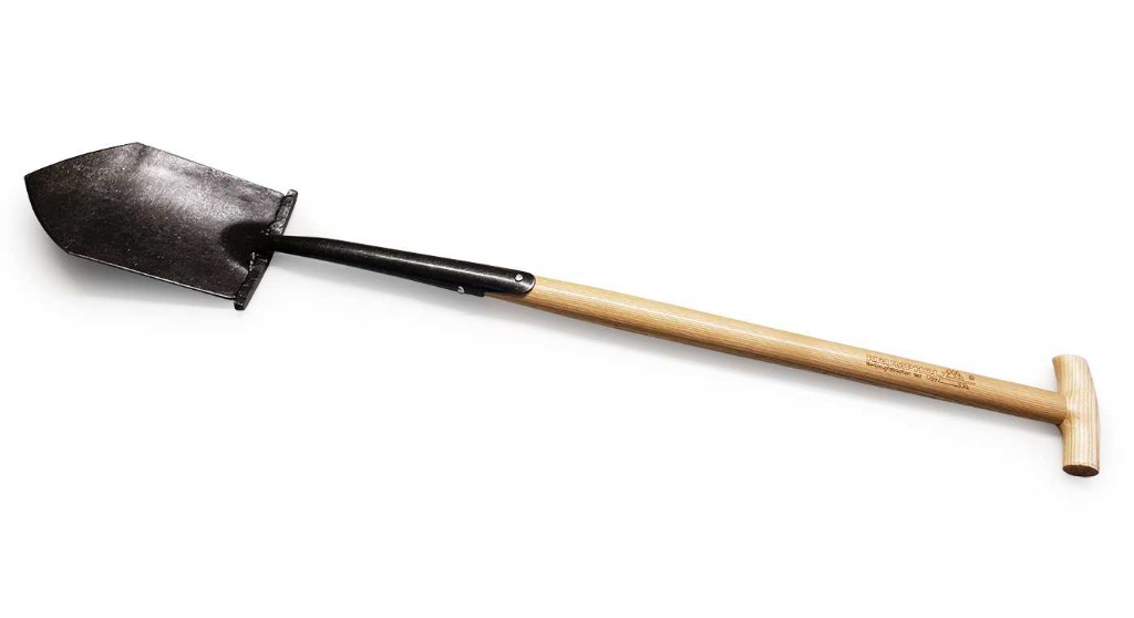 Foto Krumpholz Rýč kovaný špicatý s nášlapem, Anglický typ 80cm, 2,3kg