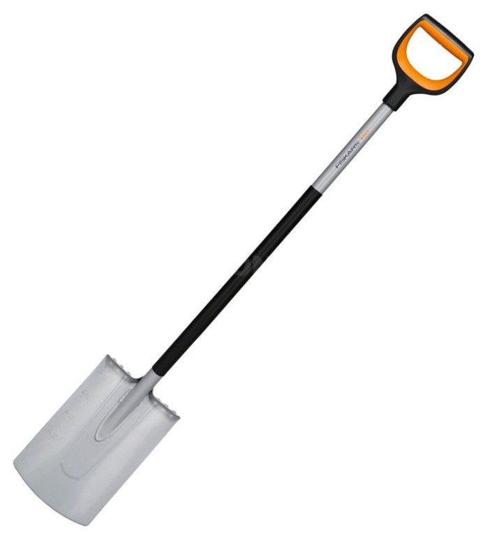 Foto Rýč Fiskars Xact rovný, velký