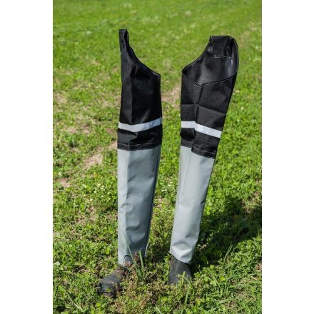 Foto Nohavice, barva ČERNO-ŠEDÁ (XL-XXL)